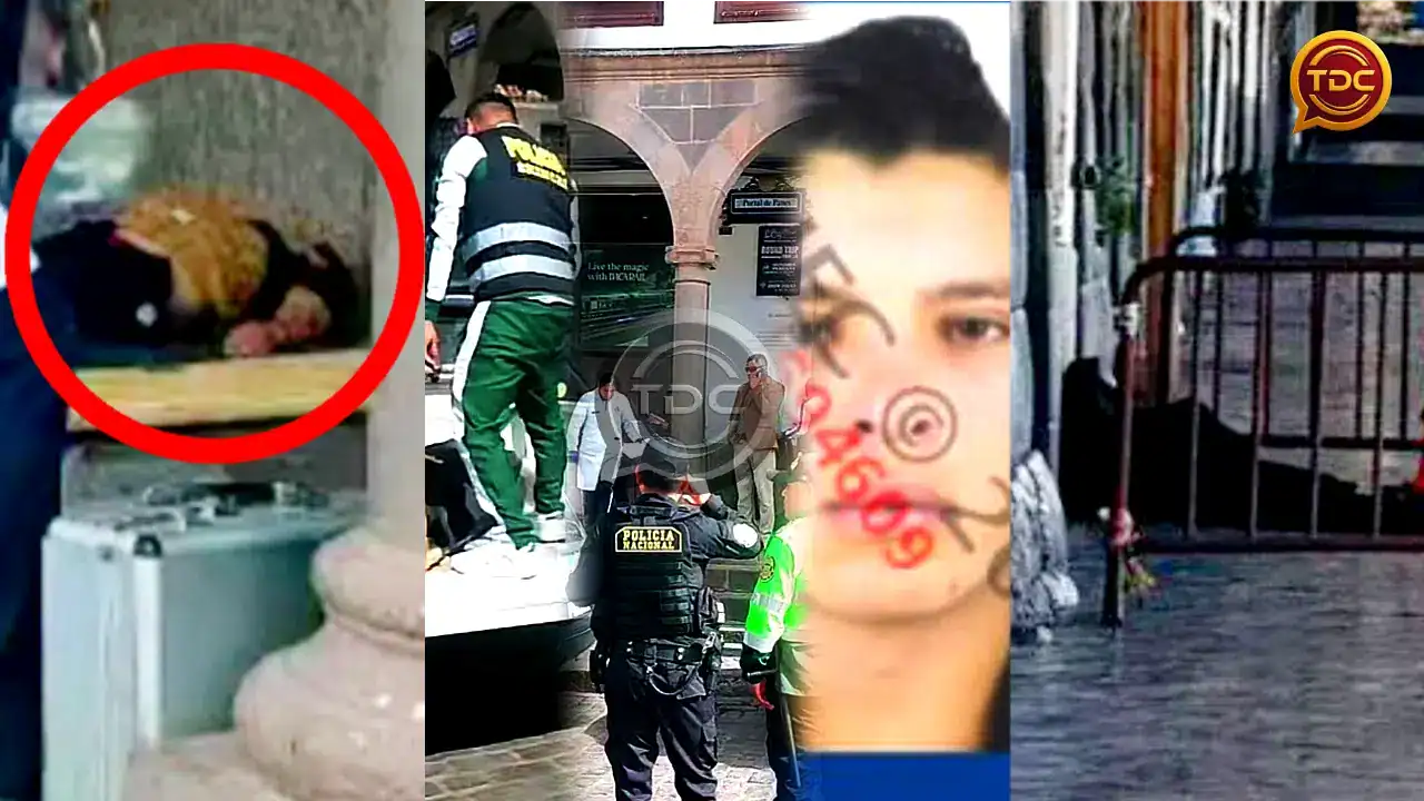 Joven hallado en la Plaza de Armas del Cusco es identificado